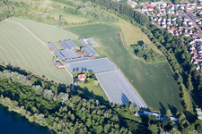 District Leopoldshafen in Eggenstein-Leopoldshafen in the state Baden-Wuerttemberg, Germany