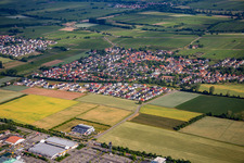 From the southeast in Bornheim in the state Rhineland-Palatinate, Germany