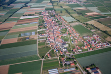 Village view in Böbingen in the state Rhineland-Palatinate, Germany