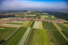 District Hayna in Herxheim bei Landau in the state Rhineland-Palatinate, Germany out of the air