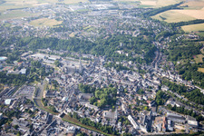 Drone recording of Vendôme in the state Loir et Cher, France