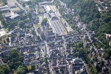 Vendôme in the state Loir et Cher, France seen from a drone