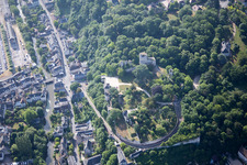 Oblique view of Vendôme in the state Loir et Cher, France