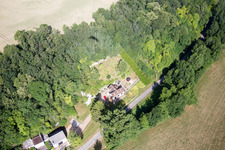 Oblique view of Saint-Rimay in the state Loir et Cher, France