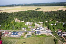 Saint-Rimay in the state Loir et Cher, France from above
