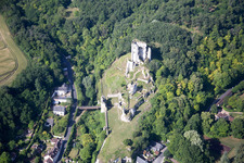 Lavardin in the state Loir et Cher, France out of the air