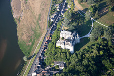 Drone image of Chaumont-sur-Loire in the state Loir et Cher, France