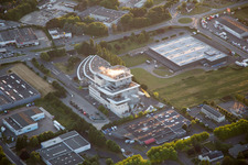 Aerial view of Blois in the state Loir et Cher, France
