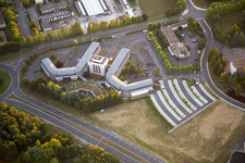 Aerial photograpy of Blois in the state Loir et Cher, France