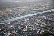 Blois in the state Loir et Cher, France from above