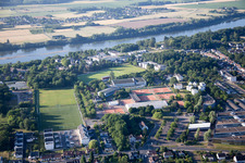 Bird's eye view of Blois in the state Loir et Cher, France