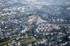 Aerial photograpy of Blois in the state Loir et Cher, France