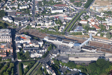 Aerial photograpy of Blois in the state Loir et Cher, France