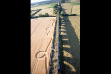 Aerial view of Viaduct near Vineuil/Loire in Vineuil in the state Loir et Cher, France