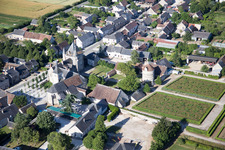 Talcy in the state Loir et Cher, France out of the air