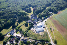 Landes-le-Gaulois in the state Loir et Cher, France out of the air