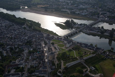 Amboise in the state Indre et Loire, France out of the air