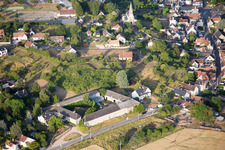 Aerial photograpy of Candé-sur-Beuvron in the state Loir et Cher, France