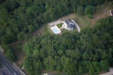 Chailles in the state Loir et Cher, France out of the air