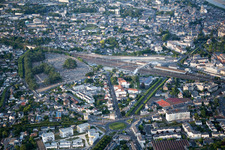 Drone recording of Blois in the state Loir et Cher, France