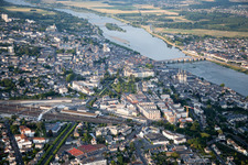Drone image of Blois in the state Loir et Cher, France