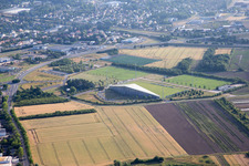 Aerial photograpy of Orleans in Olivet in the state Loiret, France