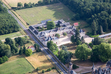 Combreux in the state Loiret, France out of the air