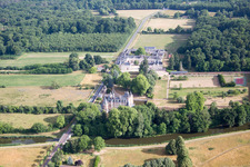 Castle of Combreux in Combreux in the state Loiret, France