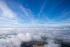 Aerial view of Montargis in the state Loiret, France