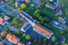 Aerial photograpy of Southern Wine Route Hotel Management School in Edenkoben in the state Rhineland-Palatinate, Germany