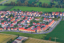 Aerial photograpy of On the high trail in Kandel in the state Rhineland-Palatinate, Germany