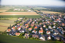 Drone recording of Scheibenhard in the state Bas-Rhin, France