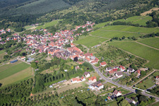 Oblique view of Rott in the state Bas-Rhin, France