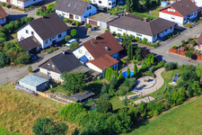 Playground in Holderbusch in Minfeld in the state Rhineland-Palatinate, Germany