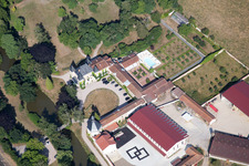 Aerial photograpy of Rehainviller in the state Meurthe et Moselle, France