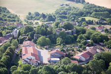 Aerial photograpy of Prény in the state Meurthe et Moselle, France
