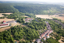 Prény in the state Meurthe et Moselle, France from above