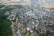 Aerial photograpy of Toul in the state Meurthe et Moselle, France