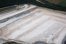 Oblique view of Pagny-sur-Meuse in the state Meuse, France