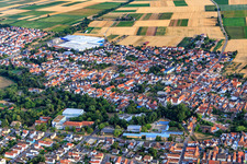 Spiegelbachhalle, Realschule plus, Elementary School Bellheim and Association of Municipalities Bellheim in Bellheim in the state Rhineland-Palatinate, Germany