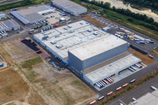 Palatinate Refreshments GmbH in Wörth am Rhein in the state Rhineland-Palatinate, Germany from above