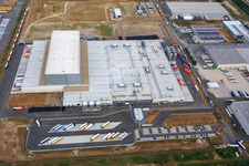 Palatinate Refreshments GmbH in Wörth am Rhein in the state Rhineland-Palatinate, Germany from the drone perspective