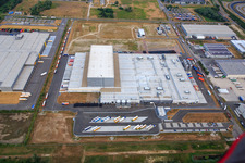 Palatinate Refreshments GmbH in Wörth am Rhein in the state Rhineland-Palatinate, Germany from a drone