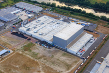 Palatinate Refreshments GmbH in Wörth am Rhein in the state Rhineland-Palatinate, Germany from above