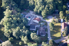 Hohenwettersbacherstraße 38 , "open youth workshop Karlsruhe" at the quarry in the district Grünwettersbach in Karlsruhe in the state Baden-Wuerttemberg, Germany out of the air