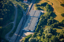 Dachser warehouse in the district Busenbach in Waldbronn in the state Baden-Wuerttemberg, Germany