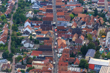 Main Street at the Kandel City Festival 2015 in Kandel in the state Rhineland-Palatinate, Germany
