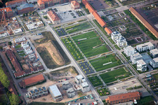 State Garden Show 2015 in Landau in der Pfalz in the state Rhineland-Palatinate, Germany out of the air