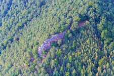 Orensfels in Frankweiler in the state Rhineland-Palatinate, Germany