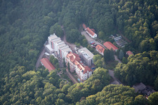 Hospital grounds of the rehabilitation center in Eusserthal in the state Rhineland-Palatinate, Germany